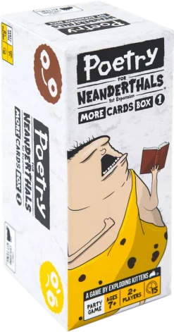 EXPLODING KITTENS Poetry For Neanderthals 1st Expansion