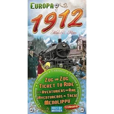 Days Of Wonder Ticket To Ride - Europe 1912 - Uitbreiding