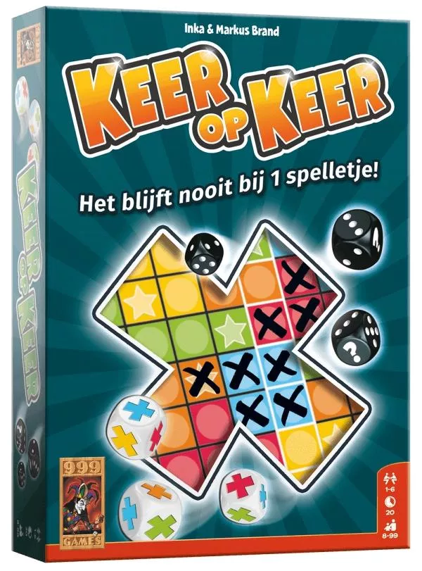 999 Games Keer Op Keer - Dobbelspel