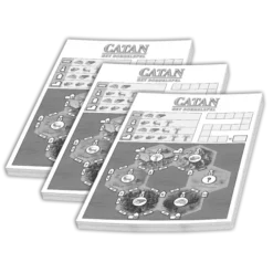 999 Games Catan: Het Dobbelspel: Scoreblok 3 Stuks