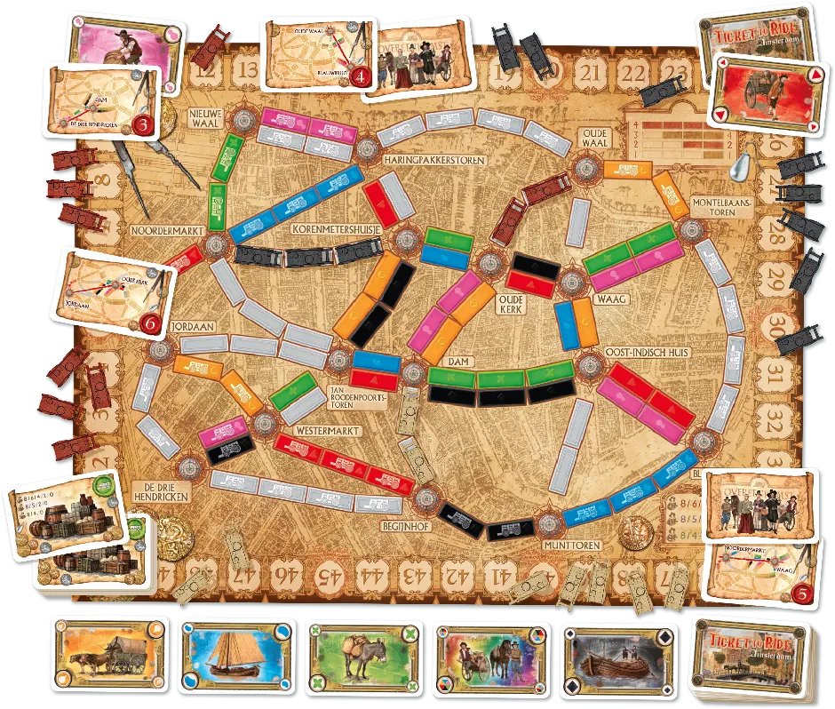 Days Of Wonder Ticket To Ride: Amsterdam - EN - Image 2