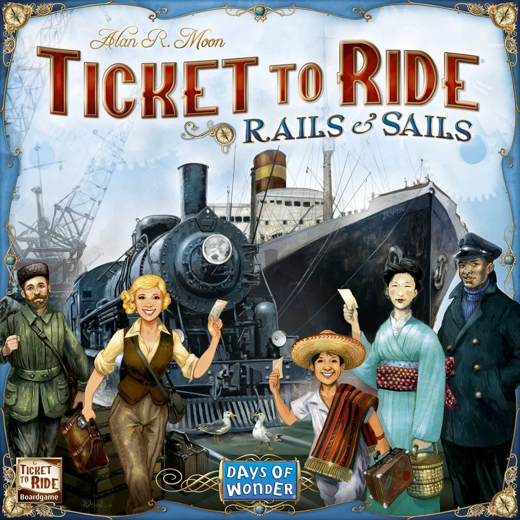 Days Of Wonder Ticket To Ride Rails & Sails - English - Image 3