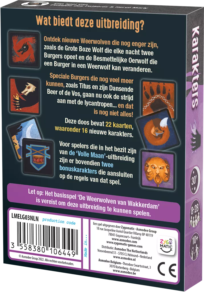 De Weerwolven Van Wakkerdam: Karakters - Image 6