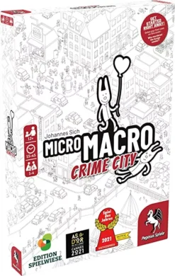 Pegasus Spiele MicroMacro - Crime City EN