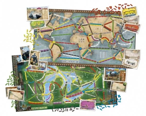 Days Of Wonder Ticket To Ride Rails & Sails - English