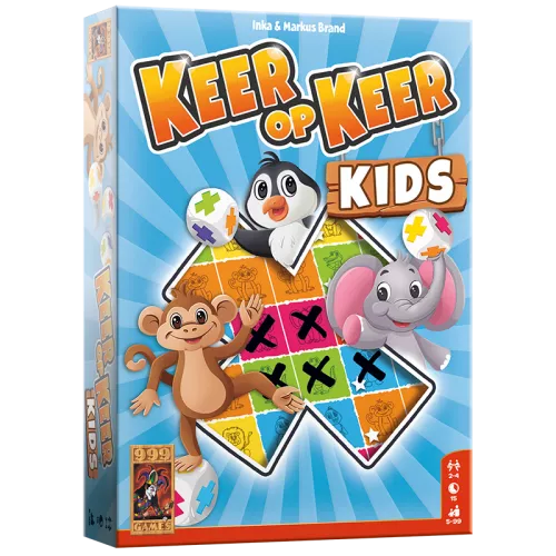 999 Games Keer Op Keer Kids - Dobbelspel