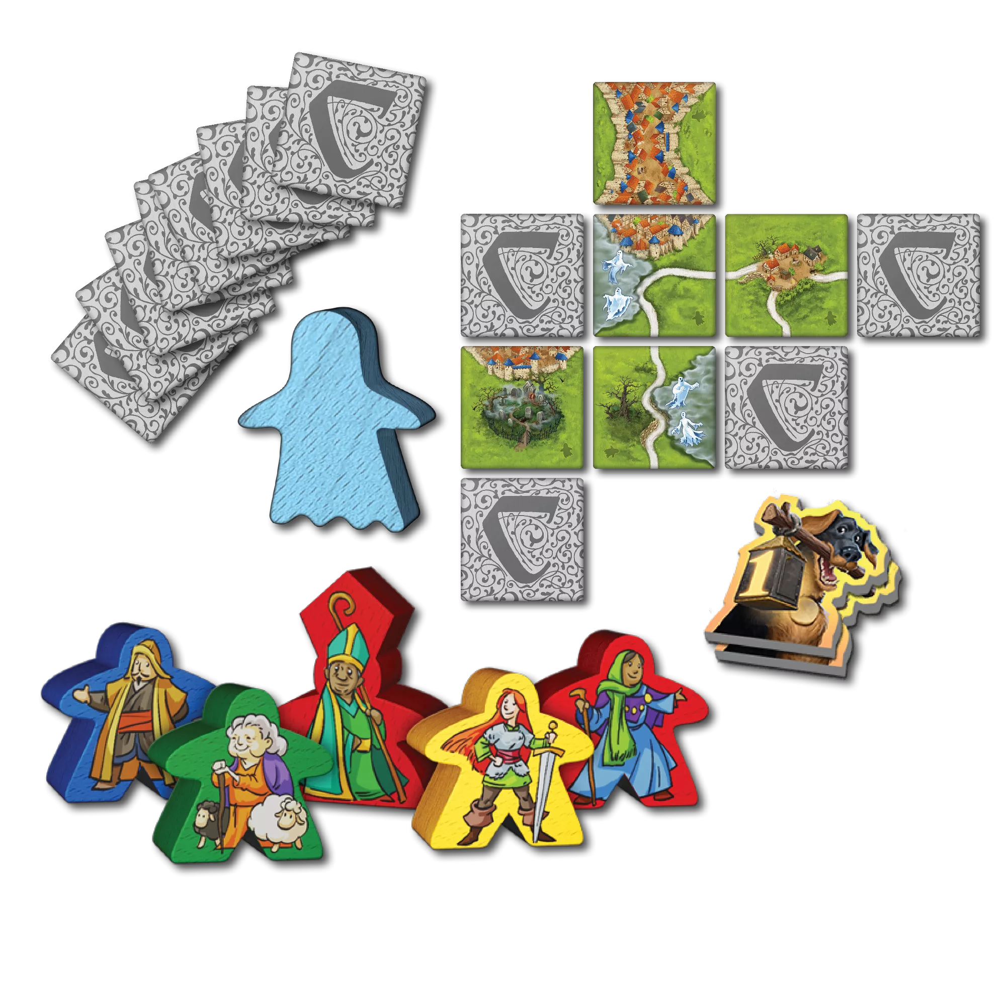 Z-Man Games Mists Over Carcassonne - EN - Image 3