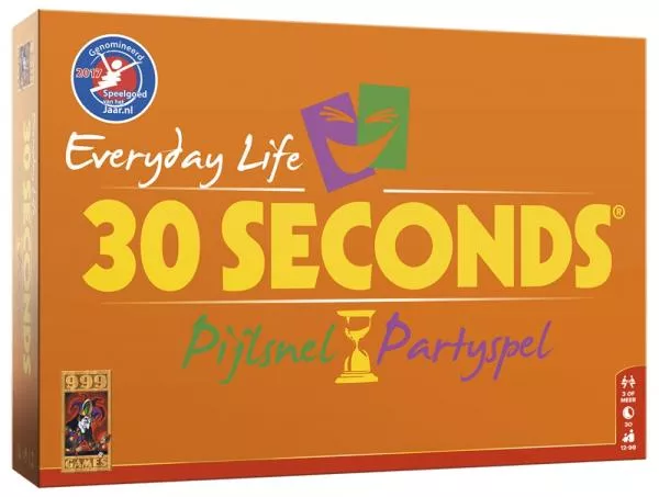 999 Games 30 Seconds Everyday Life - Bordspel