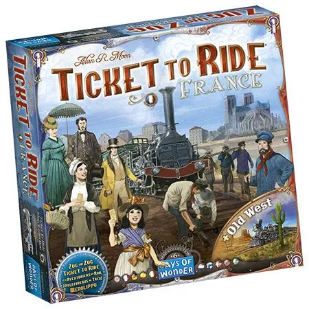Days Of Wonder Ticket To Ride - France/Old West