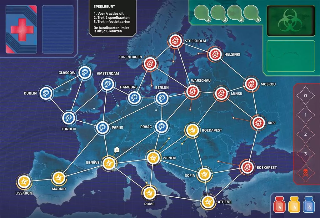 Z-Man Games Pandemic Hot Zone Europa NL - Image 2