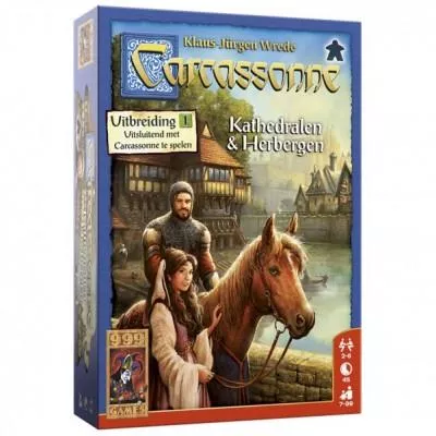 999 Games Carcassonne Uitbreiding 1: Kathedralen & Herbergen - Image 2