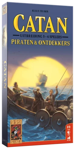 999 Games Catan: Piraten & Ontdekkers 5/6 Spelers - Bordspel