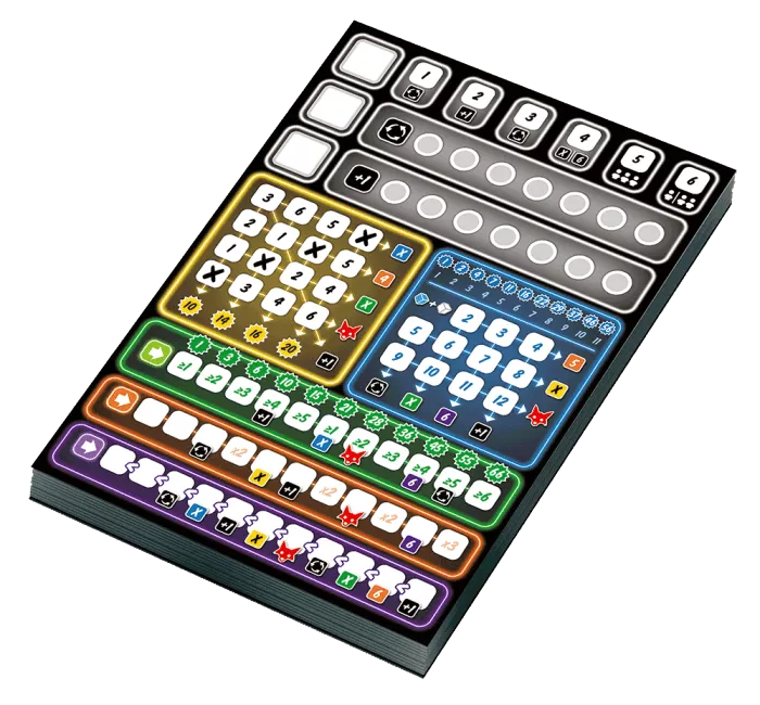 999 Games Clever Scoreblok 2 Stuks - Dobbelspel - Image 4