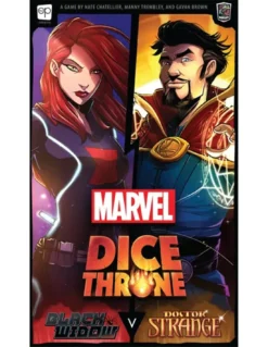USAopoly Dice Throne Marvel Black Widow & Doctor Strange