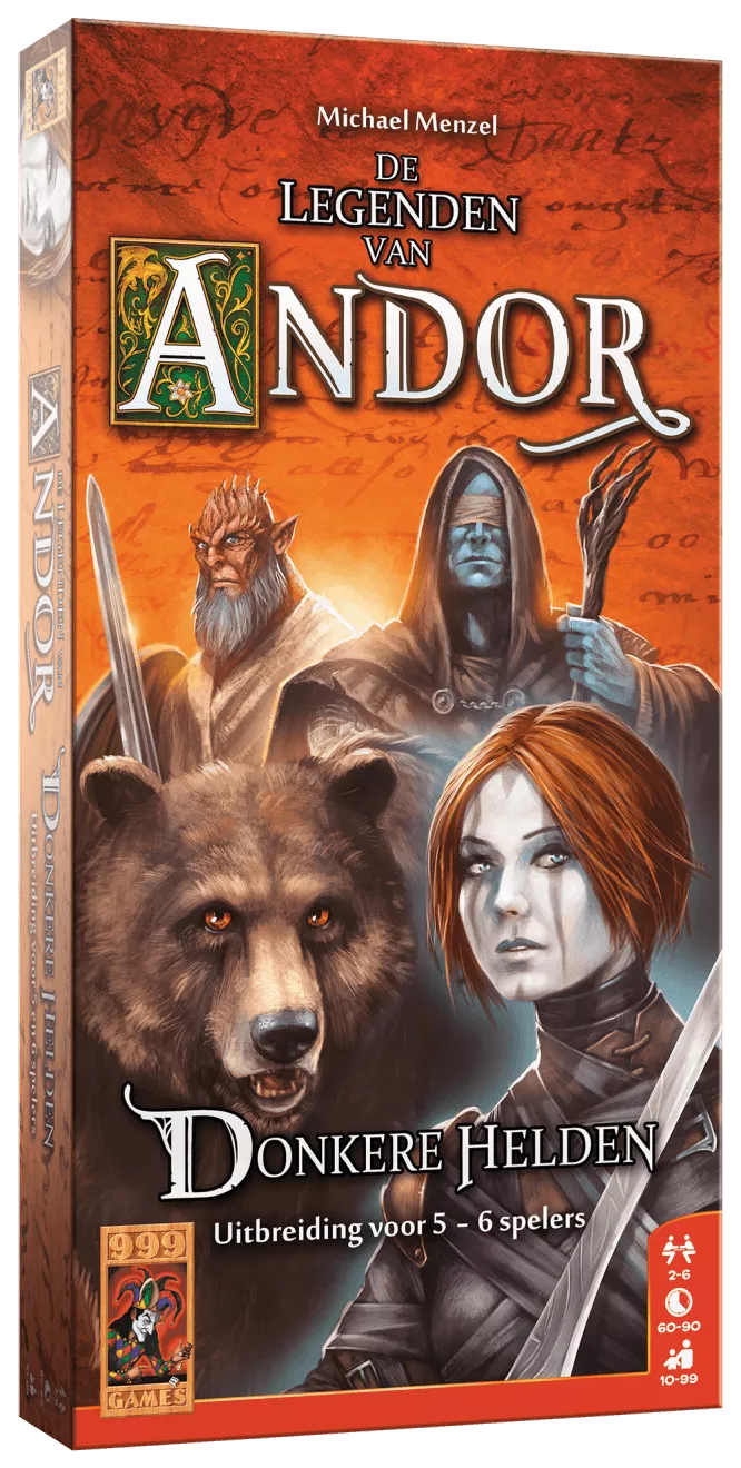 999 Games De Legenden Van Andor: Donkere Helden 5/6 - Bordspel - Image 2