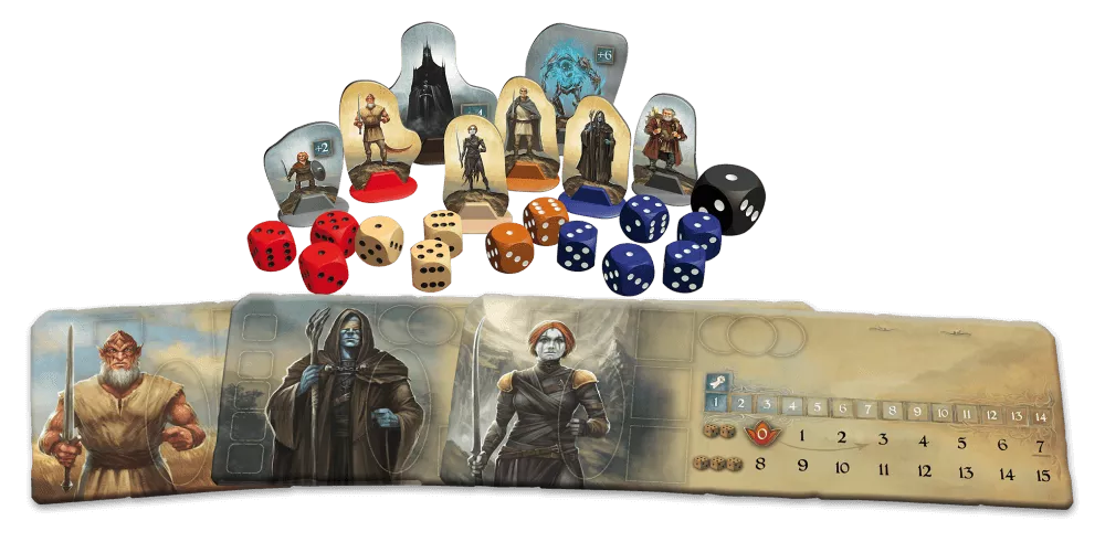 999 Games De Legenden Van Andor: Donkere Helden 5/6 - Bordspel - Image 4