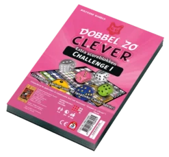 999 Games Dobbel Zo Clever Challenge 1 Scoreblok - Dobbelspel