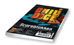 999 Games Scoreblokken Chili Dice Drie Stuks
