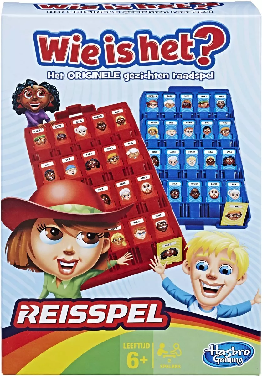 Hasbro Wie Is Het? - Reiseditie