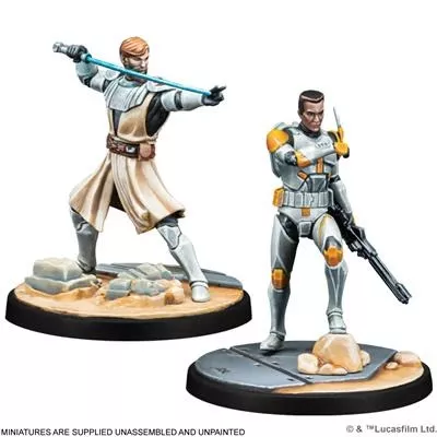 Atomic Mass Games Shatterpoint General Obi-Wan Kenobi Squad Pack - Image 4
