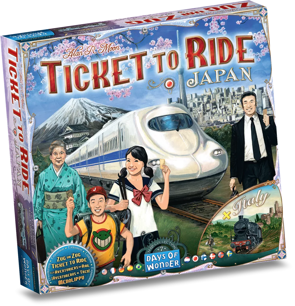 Days Of Wonder Ticket To Ride - Japan/Italy