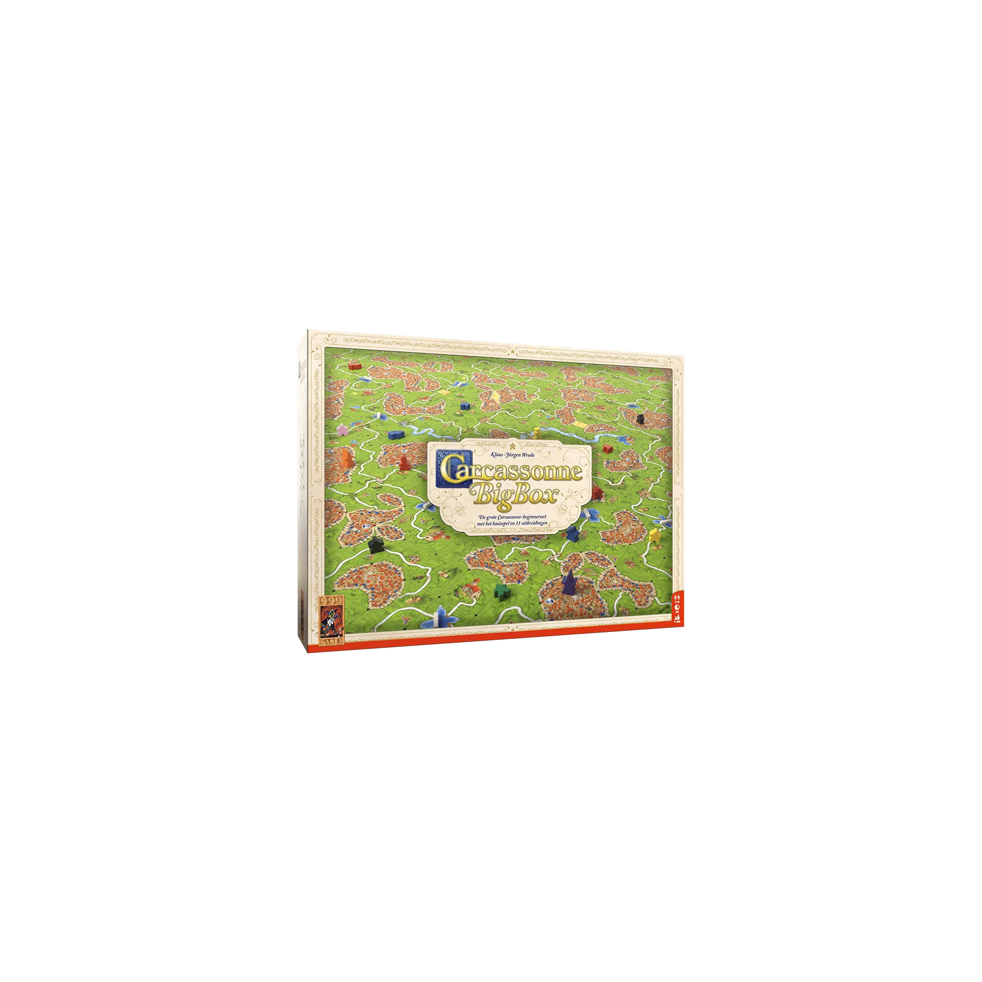 999 Games Carcassonne Big Box 3 - Bordspel