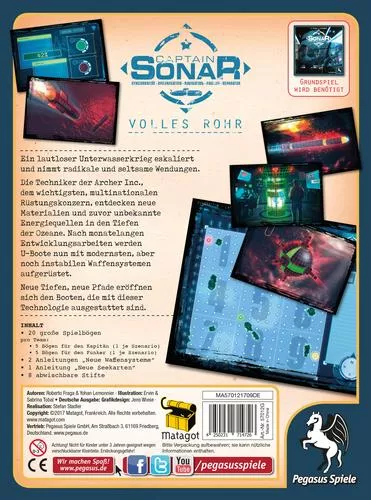 Matagot Captain Sonar: Upgrade One - Image 2