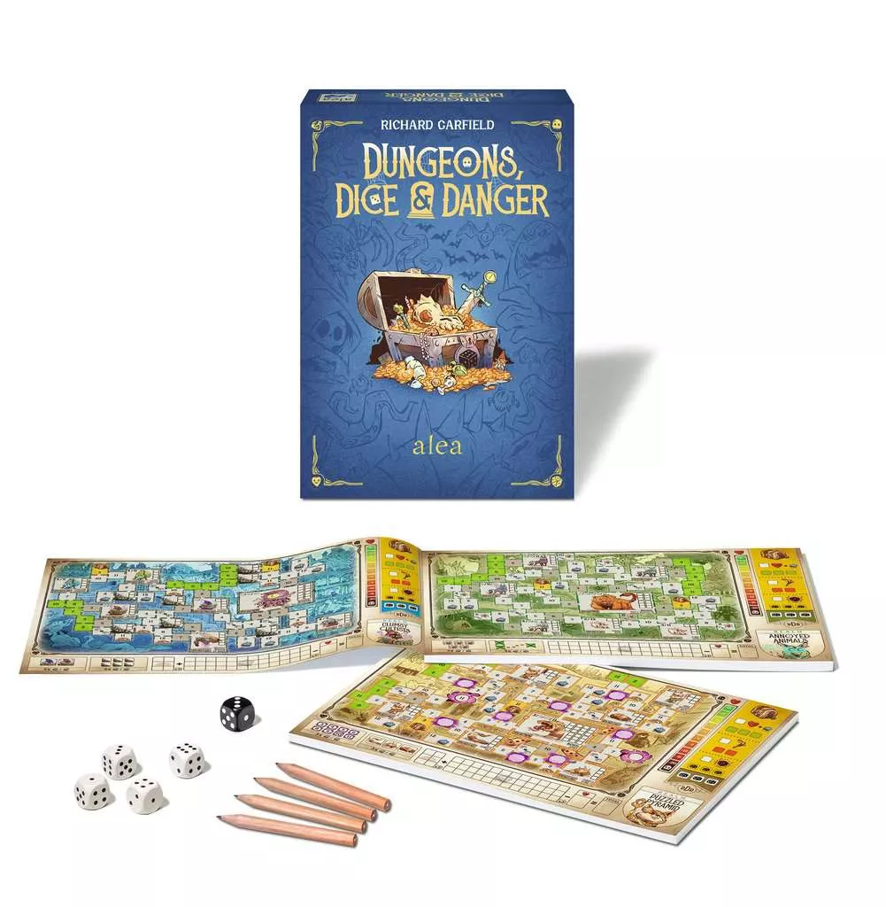 Ravensburger Dungeons, Dice And Danger - DE/FR/IT/EN - Image 2