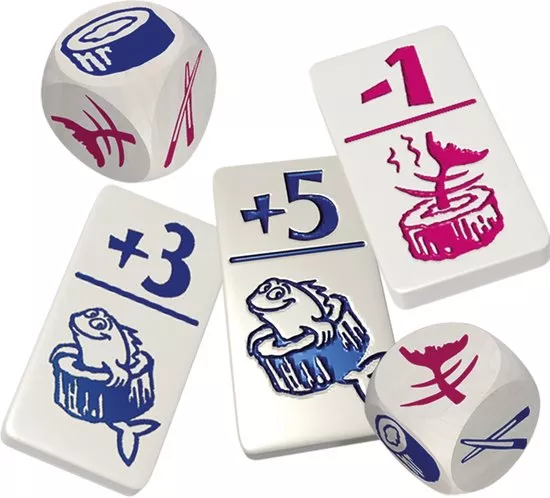 999 Games Geharrewar In De Sushibar - Dobbelspel - Image 3