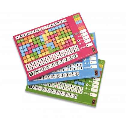 999 Games Keer Op Keer Scoreblok 3 Stuks Level 5, 6 En 7 - Dobbelspel - Image 4