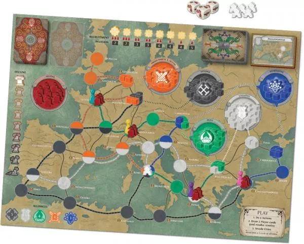 Z-Man Games Pandemic: Fall Of Rome - English - Image 3