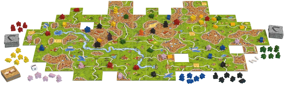 999 Games Carcassonne Big Box 3 - Bordspel - Image 3