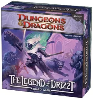 Wizards Of The Coast The Legend Of Drizzt Board Game