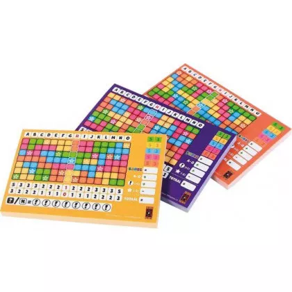 999 Games Keer Op Keer Scoreblok 3 Stuks Level 2, 3 En 4 - Dobbelspel - Image 2