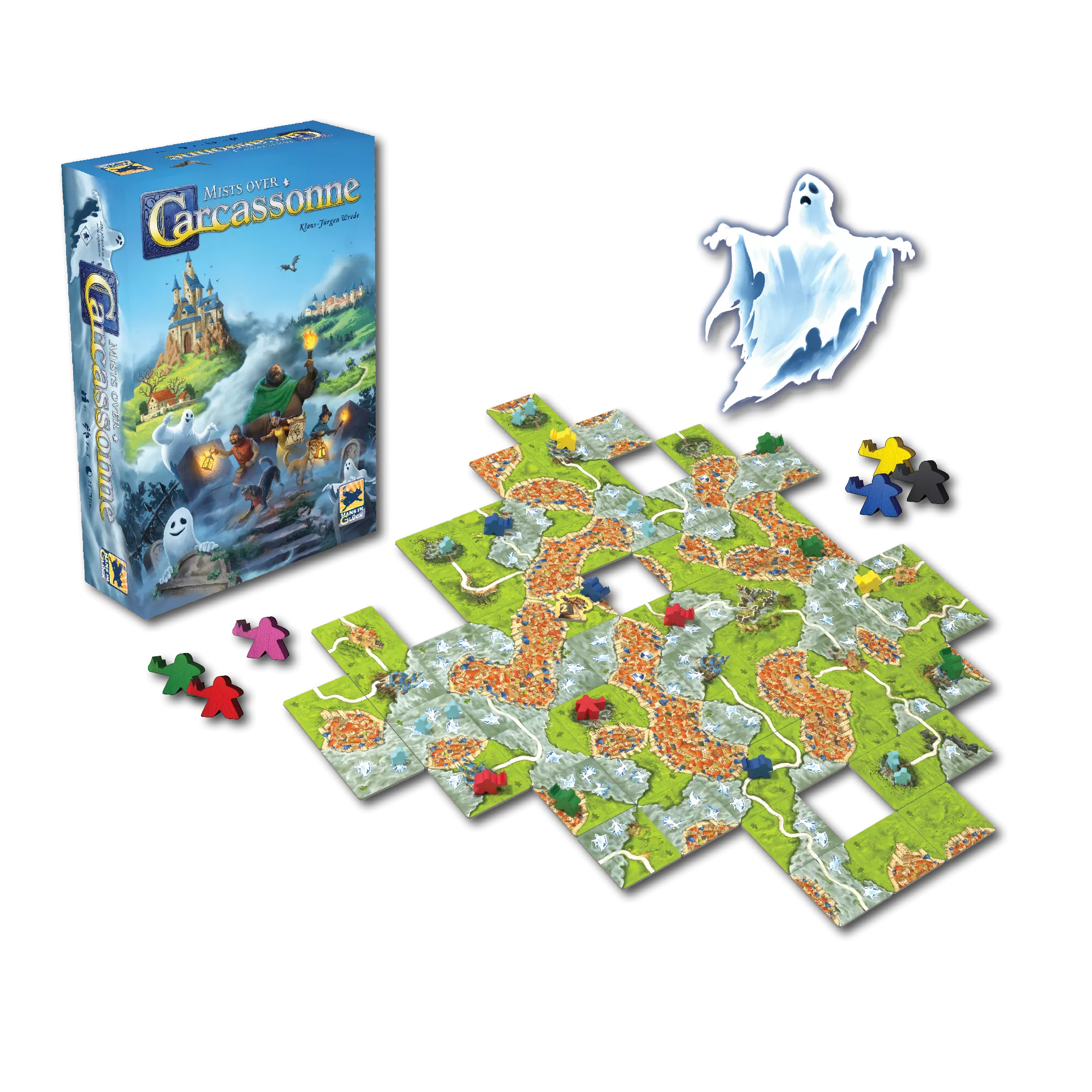 Z-Man Games Mists Over Carcassonne - EN - Image 2
