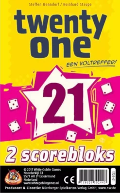 Twenty One (21) Bloks (extra Scorebloks)