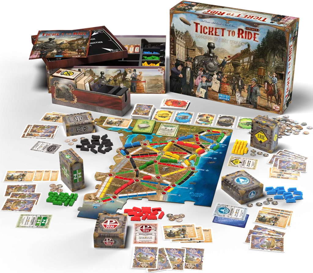 Days Of Wonder Ticket To Ride Legacy Legendes Uit Het Westen NL - Image 6