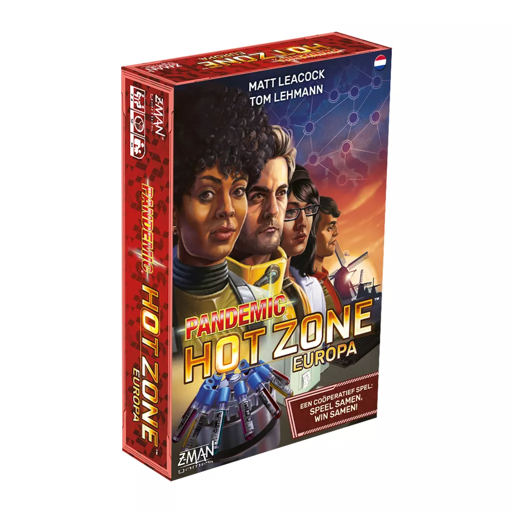 Z-Man Games Pandemic Hot Zone Europa NL