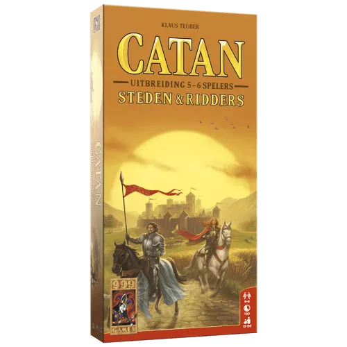 999 Games Catan: Uitbreiding Steden & Ridders 5/6 Spelers
