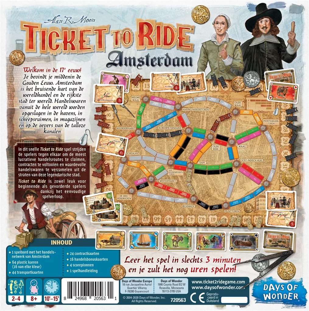 Days Of Wonder Ticket To Ride: Amsterdam - NL - Image 2