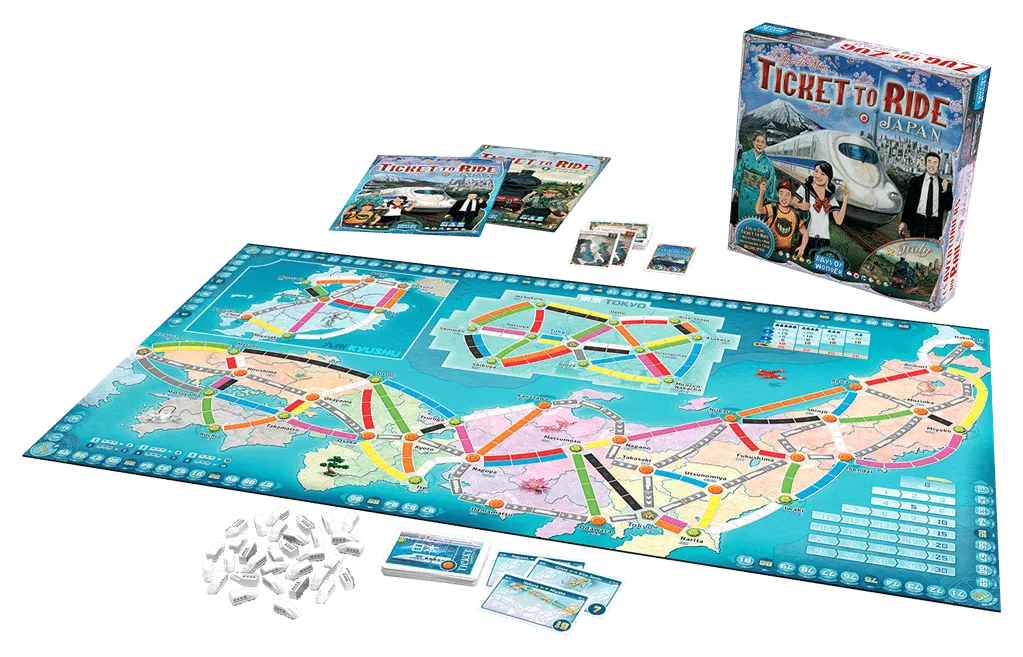 Days Of Wonder Ticket To Ride - Japan/Italy - Image 3