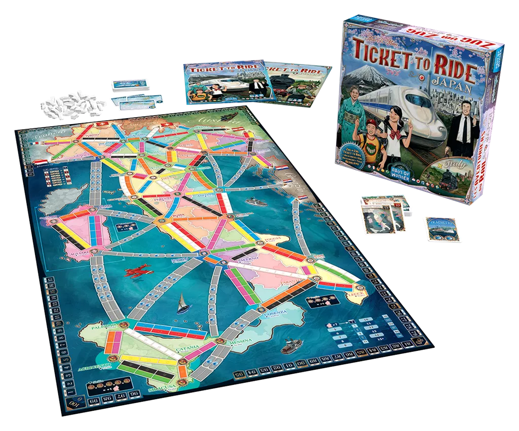 Days Of Wonder Ticket To Ride - Japan/Italy - Image 6