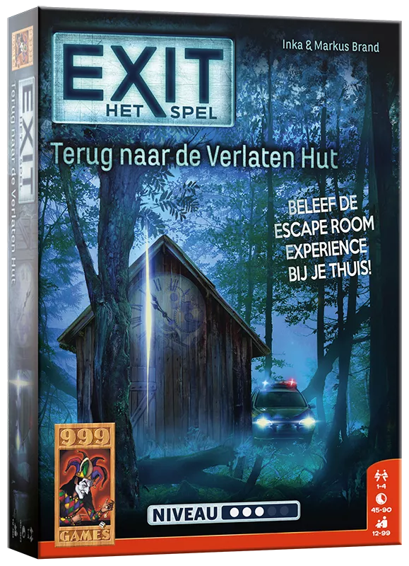999 Games EXIT - Terug Naar De Verlaten Hut
