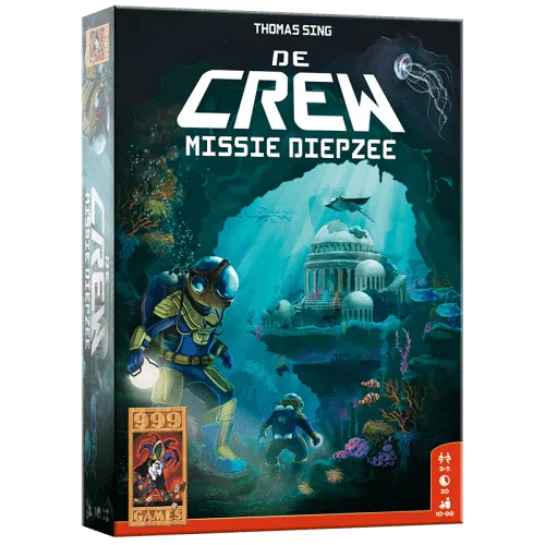 999 Games De Crew Missie Diepzee - Kaartspel
