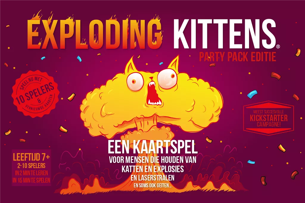 Exploding Kittens Party Pack NL - Image 2
