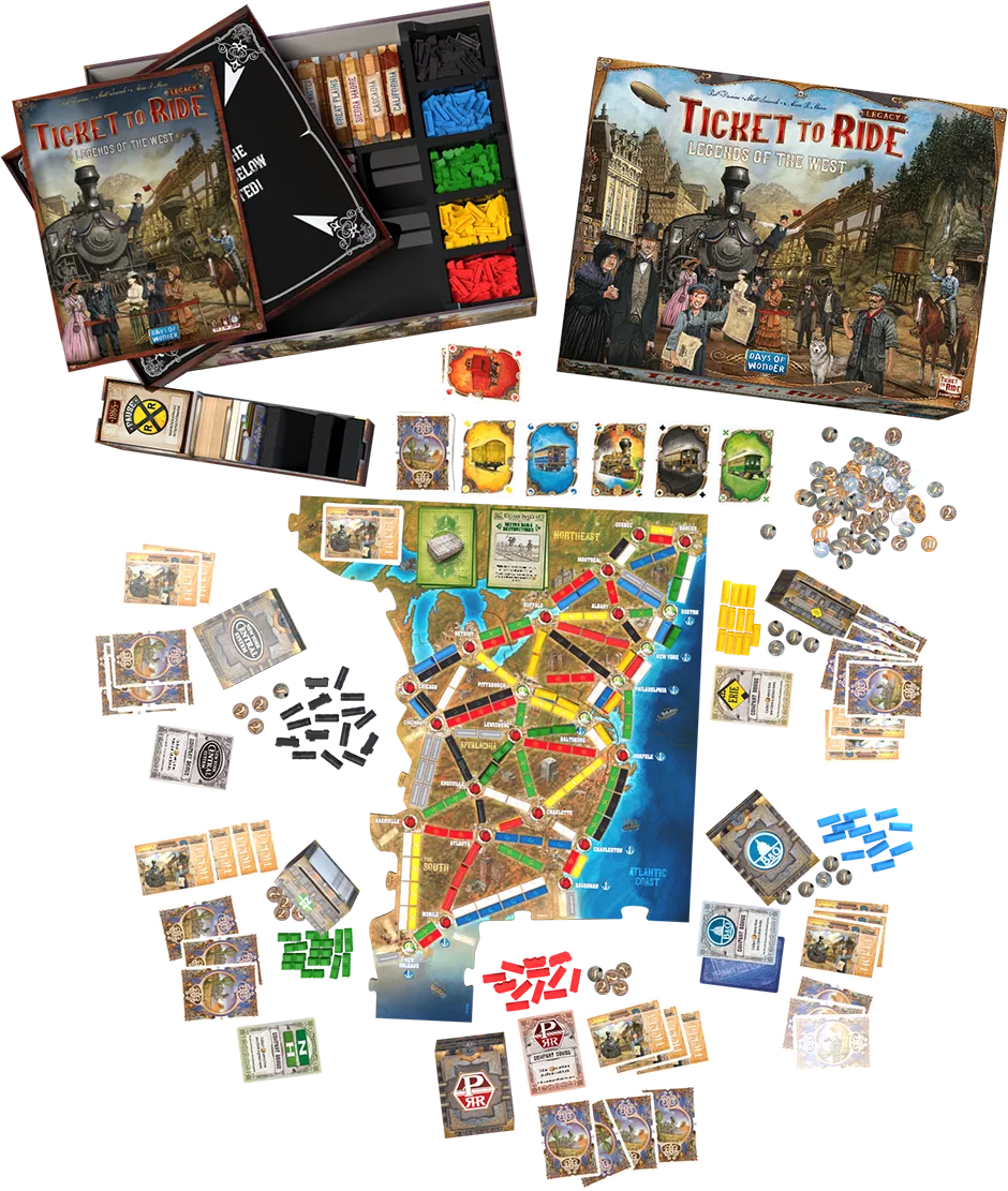 Days Of Wonder Ticket To Ride Legacy Legends Of The West EN - Image 3