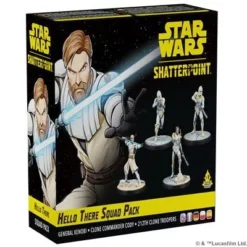 Atomic Mass Games Shatterpoint General Obi-Wan Kenobi Squad Pack