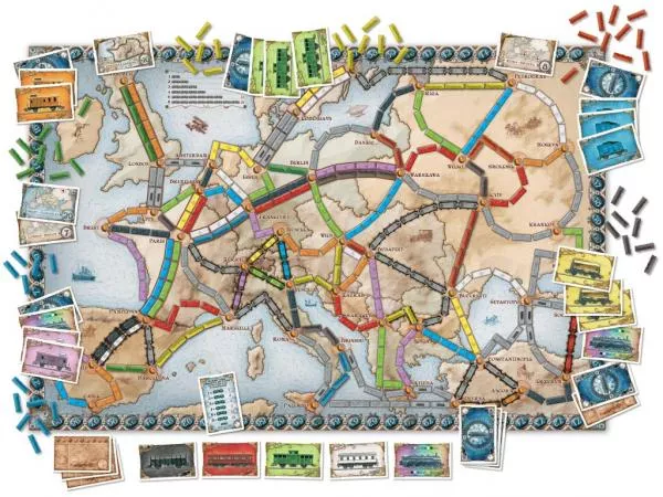 Days Of Wonder Ticket To Ride Europa - NL Basisspel - Image 4