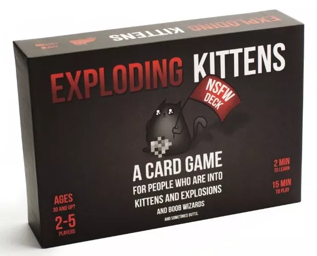 ASMODEE Exploding Kittens: NSFW Edition