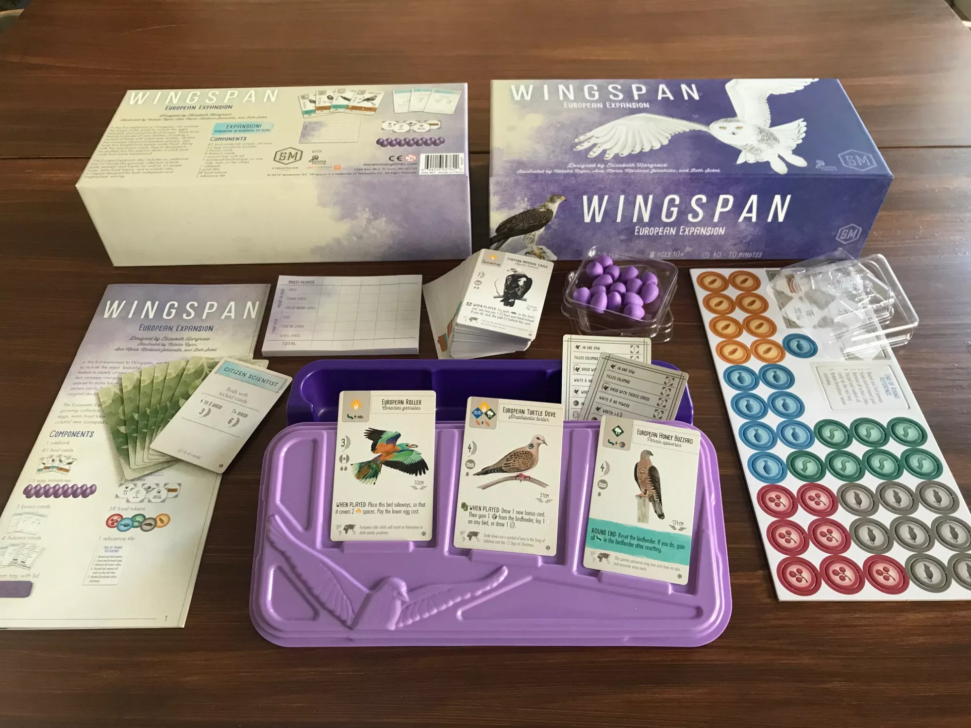 Stonemaier Games Wingspan European Expansion - Image 2